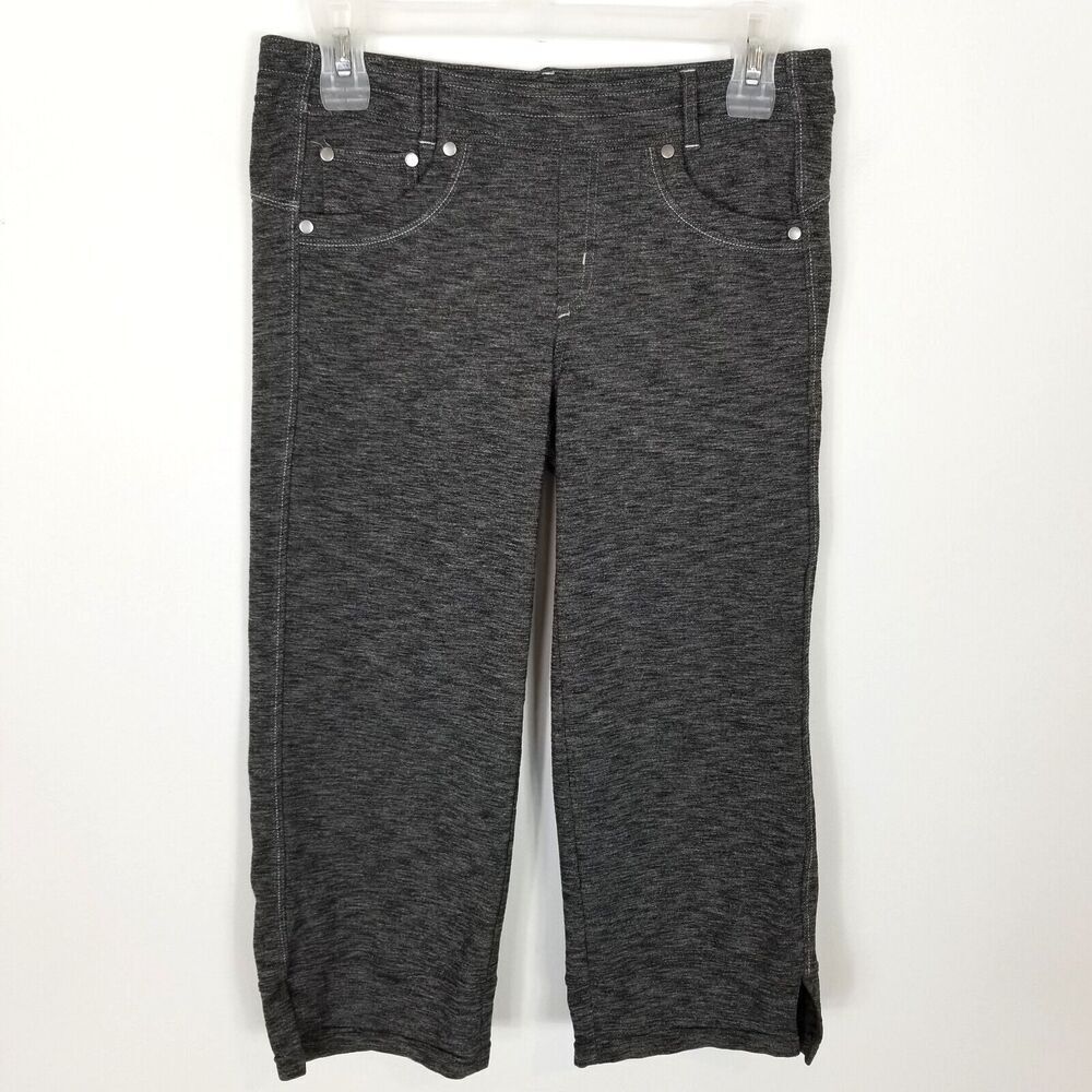 Kuhl Women's Mova Kapri Pants Sz 6 Nylon Hiking Gray Outdoor